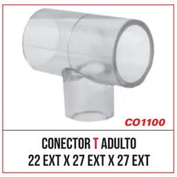 Conector T Haoxi - Adulto - Conector Em T Haoxi