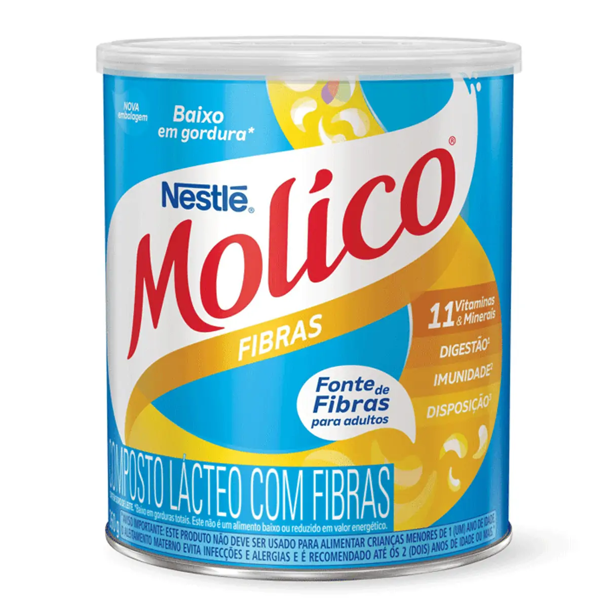Composto Lácteo Molico Fibras 260g