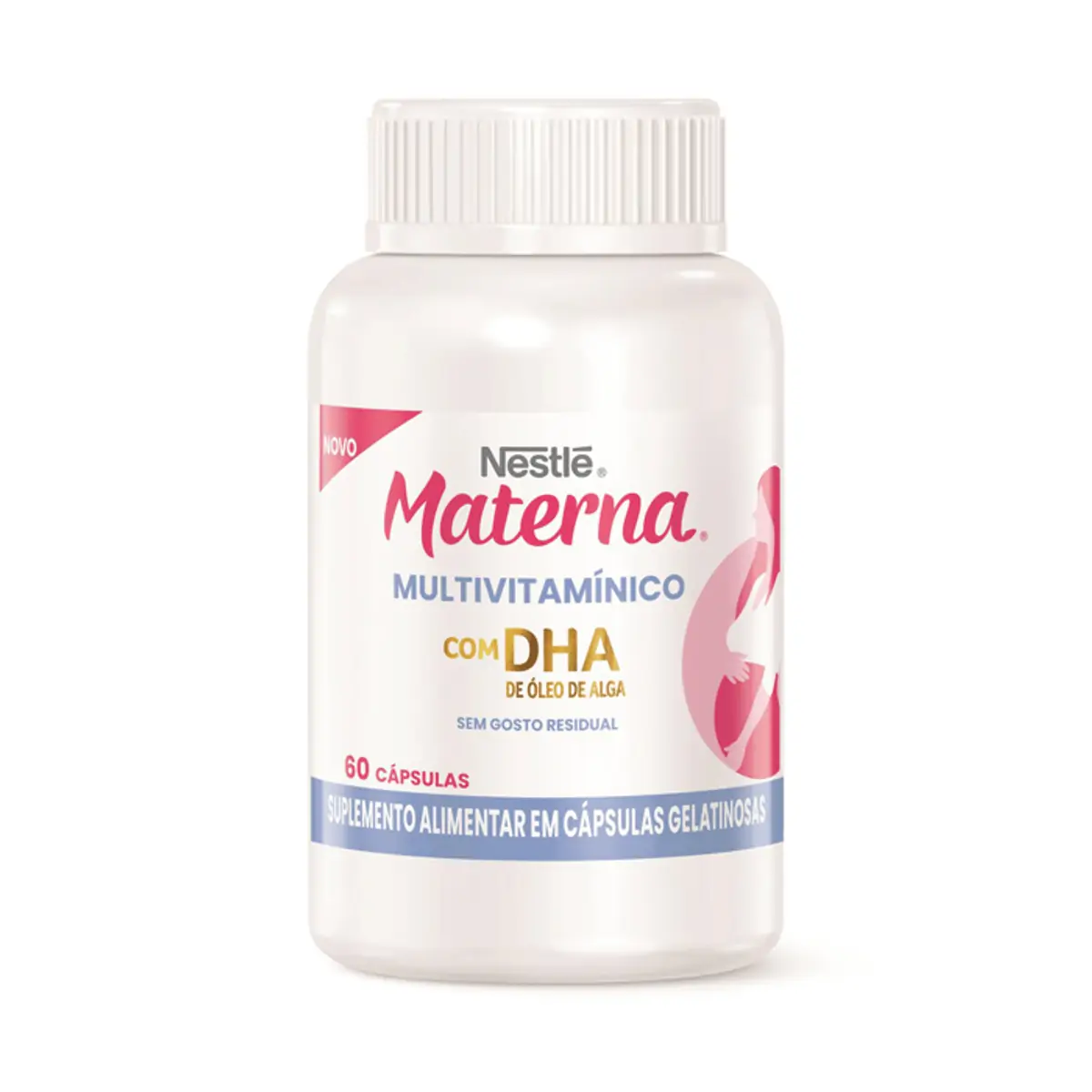 Suplemento Alimentar Adulto Materna Multivitamínico com DHA 60 Unidades