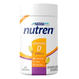 Suplemento Alimentar Nutren Vitamina D 2.000UI 60 Cápsulas