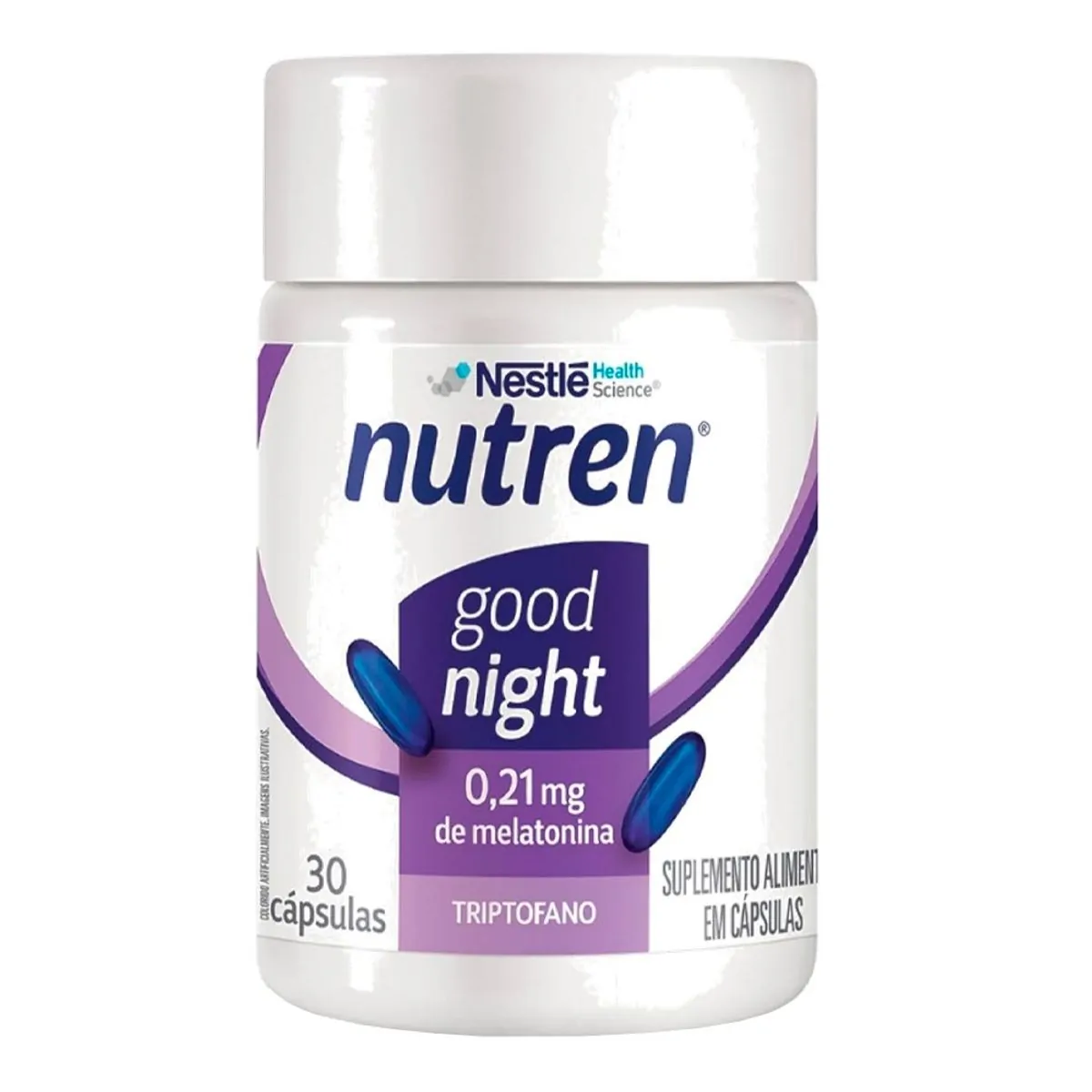 Suplemento Alimentar Nutren Melatonina Good Night 30 Cápsulas