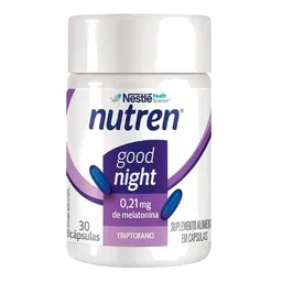 Suplemento Alimentar Nutren Melatonina Good Night 30 Cápsulas