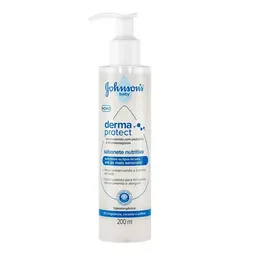 Sabonete Líquido Infantil Johnson s Baby Derma Protect Sem Fragrância 200ml