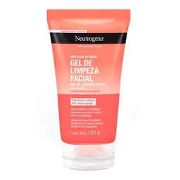 Sabonete Facial Neutrogena Deep Clean Gel Grapefruit 150g