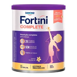 Suplemento Infantil Fortini Complete Baunilha Danone 800g