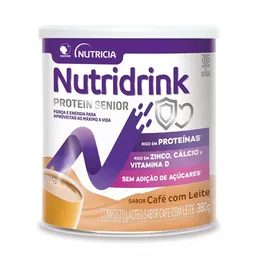 Nutridrink Protein Senior Café com Leite Danone 380g