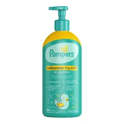 Sabonete Infantil Líquido Pampers De Glicerina Da Cabeça Aos Pés 400ml