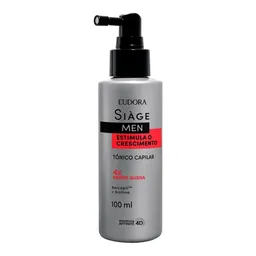 Tônico Capilar Eudora Siàge Men Estimula o Crescimento 100ml