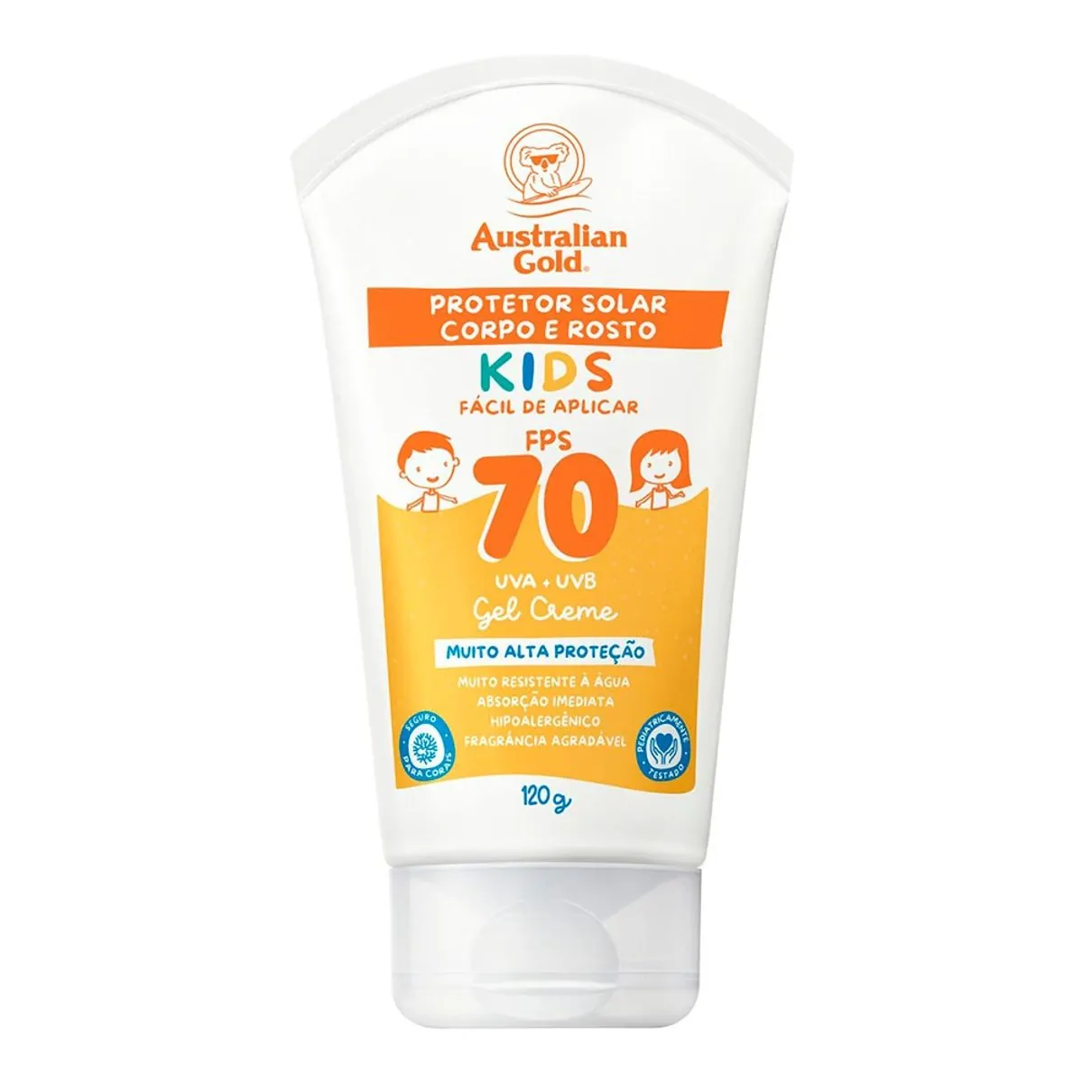 Protetor Solar Australian Gold Kids FPS70 120ml