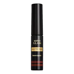 Batom Líquido Eudora Glam Tint Bordo Intensivo 4,0g