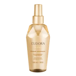 Eudora La Piel Âmbar Dourado - Body Spray Desodorante Colônia 200ml