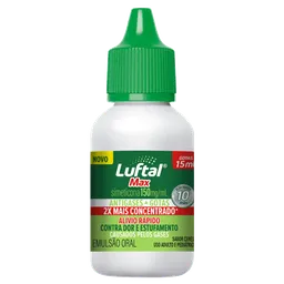 Antigases Luftal Max 150mg/ml Cereja 15ml Gotas