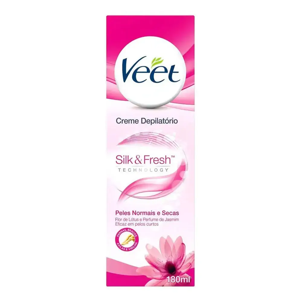 Creme Depilatório Corporal Veet Peles Normais e Secas 180ml
