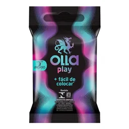 Preservativo Olla Play 3 Unidades