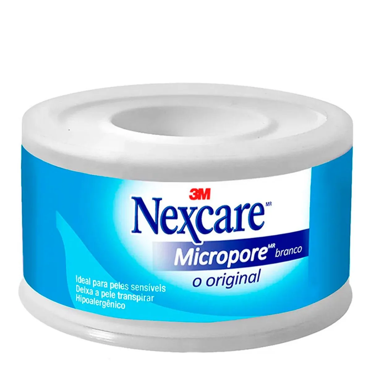 Fita Micropore Nexcare Branca 25mm x 4,5m