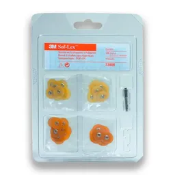 DISCO DE LIXA SOF-LEX POP ON KIT 4931 B1 (LARANJA )C/120+MANDRIL 3M
