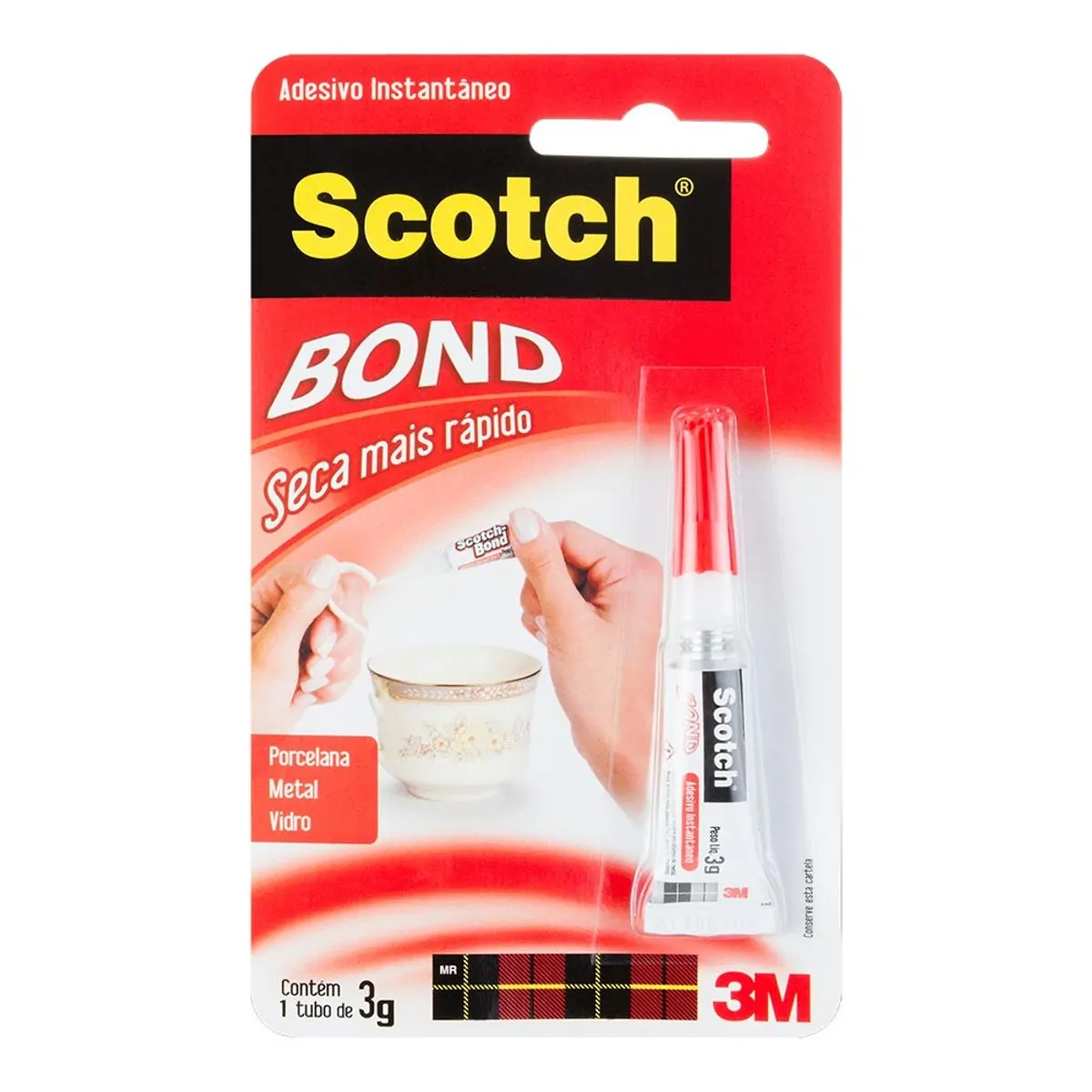 Adesivo Instantâneo Scotch Bond 3g