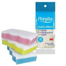 Esponja de Banho Diário Ponjita 3M