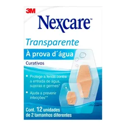 Curativo Prova D Água Nexcare 3M 12 Unidades