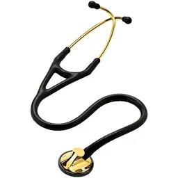Estetoscópio Littmann Master Cardiology 3M - Preto e Bronze - 2175 - Esteto Littmann Master Card Prt
