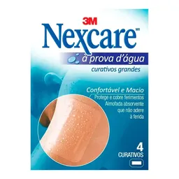 Curativo Nexcare 3M À Prova D água 4 Unidades