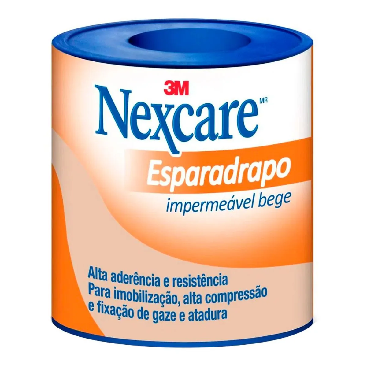 Esparadrapo Nexcare 3M Impermeável Bege 25 X 09