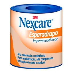 Esparadrapo Nexcare 3M Impermeável Bege 25 X 09