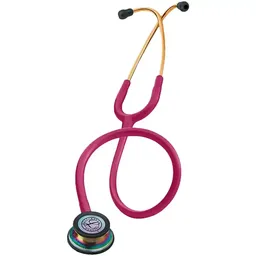 Estetoscópio Littmann Classic III 3M - Framboesa Rainbow - 5806 - Estetoscópio Littmann Classic Iii 