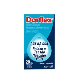 Analgésico e Relaxante Muscular Dorflex 20ml Gotas