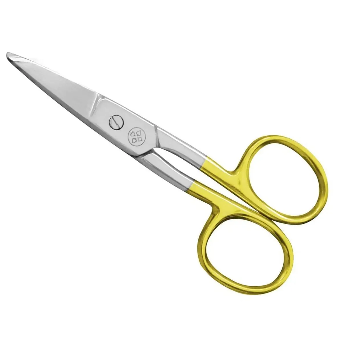 Tesoura Para Unhas - Reta - Gold - Mundial