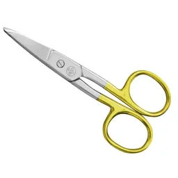Tesoura Para Unhas - Reta - Gold - Mundial