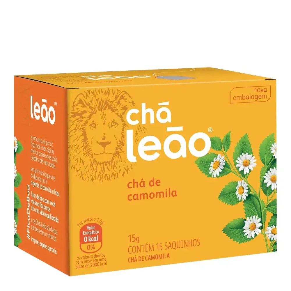 Chá Matte Leão Camomila 15 Sachês