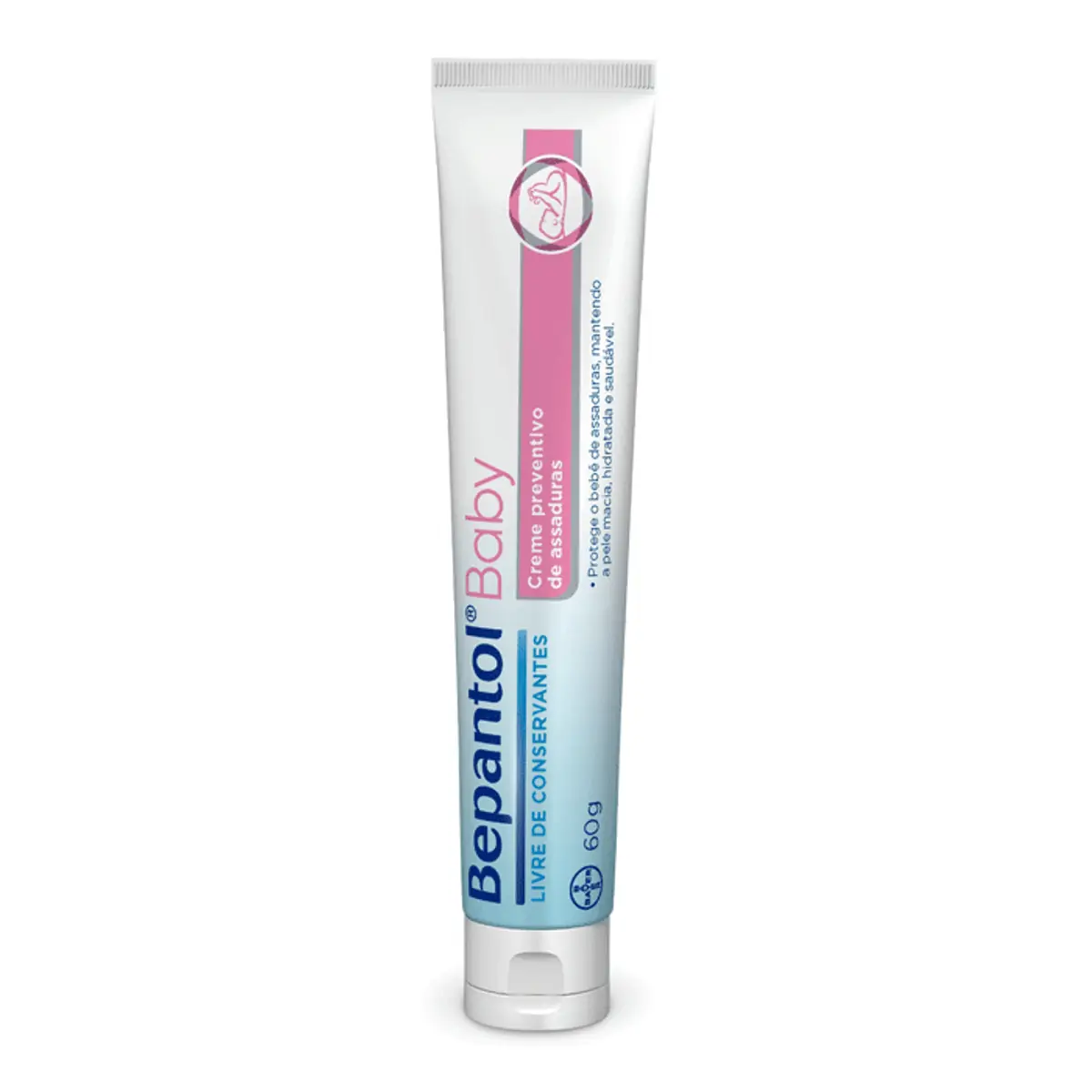 Creme Preventivo de Assaduras Para Bebês Bepantol Baby 60g