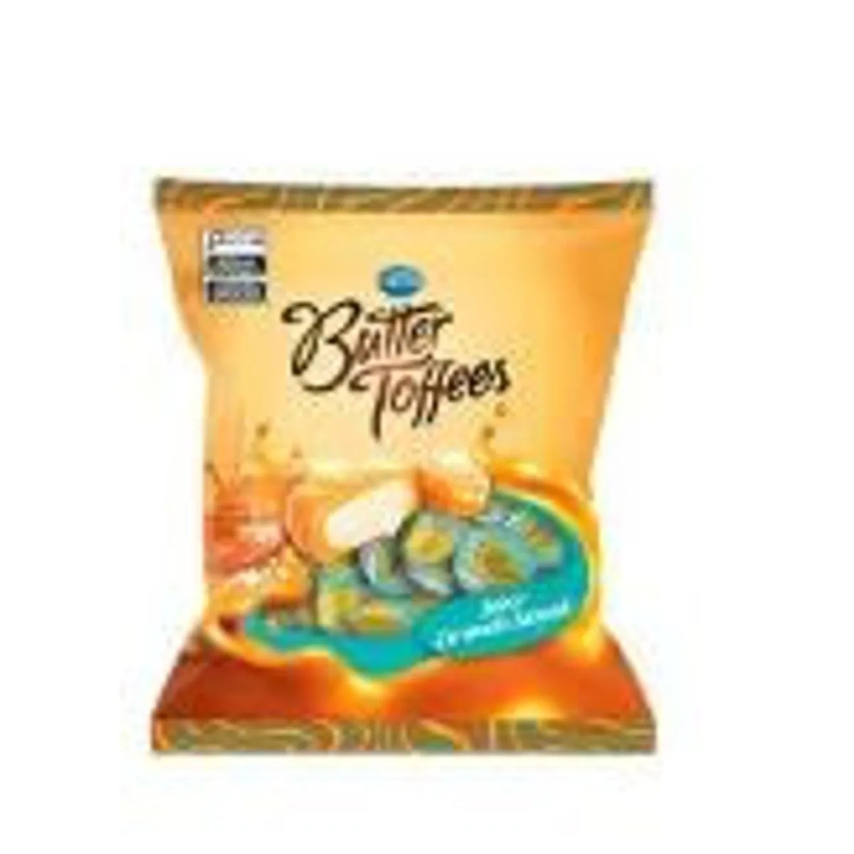 Bala sabor caramelo salgado Pacote com 100g - Butter Toffees