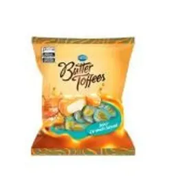 Bala sabor caramelo salgado Pacote com 100g - Butter Toffees