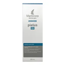 Shampoo Mantecorp Anticaspa Skincare Pielus DI 200ml