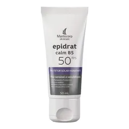 Protetor Solar Facial Epidrat FPS 50 Calm B5 Hidratante 50ml