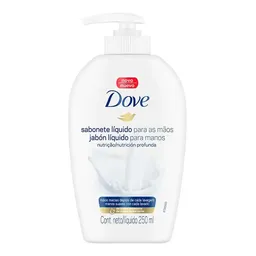 Sabonete Líquido Dove Hand Wash Pump Nutrição Profunda 250ml