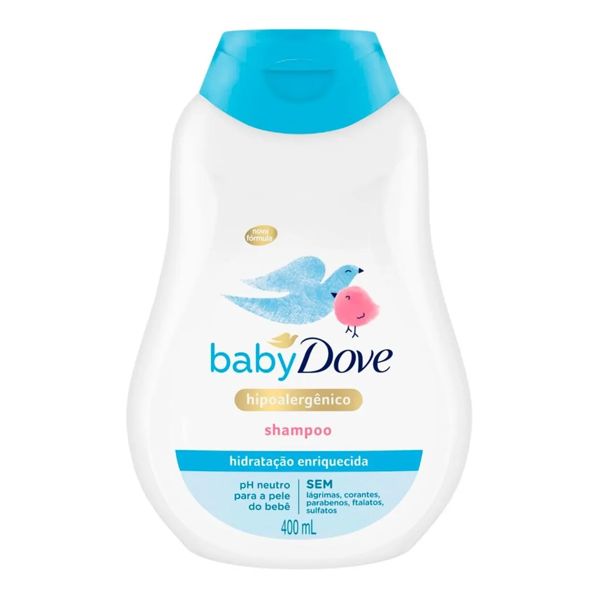 Shampoo Dove Baby Hidratação Enriquecida 400ml