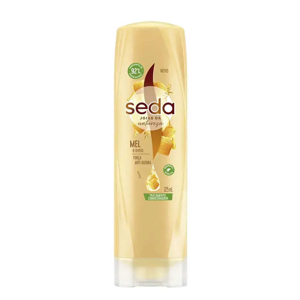 Condicionador Mel E Aveia Força Anti-Quebra Seda 325ml