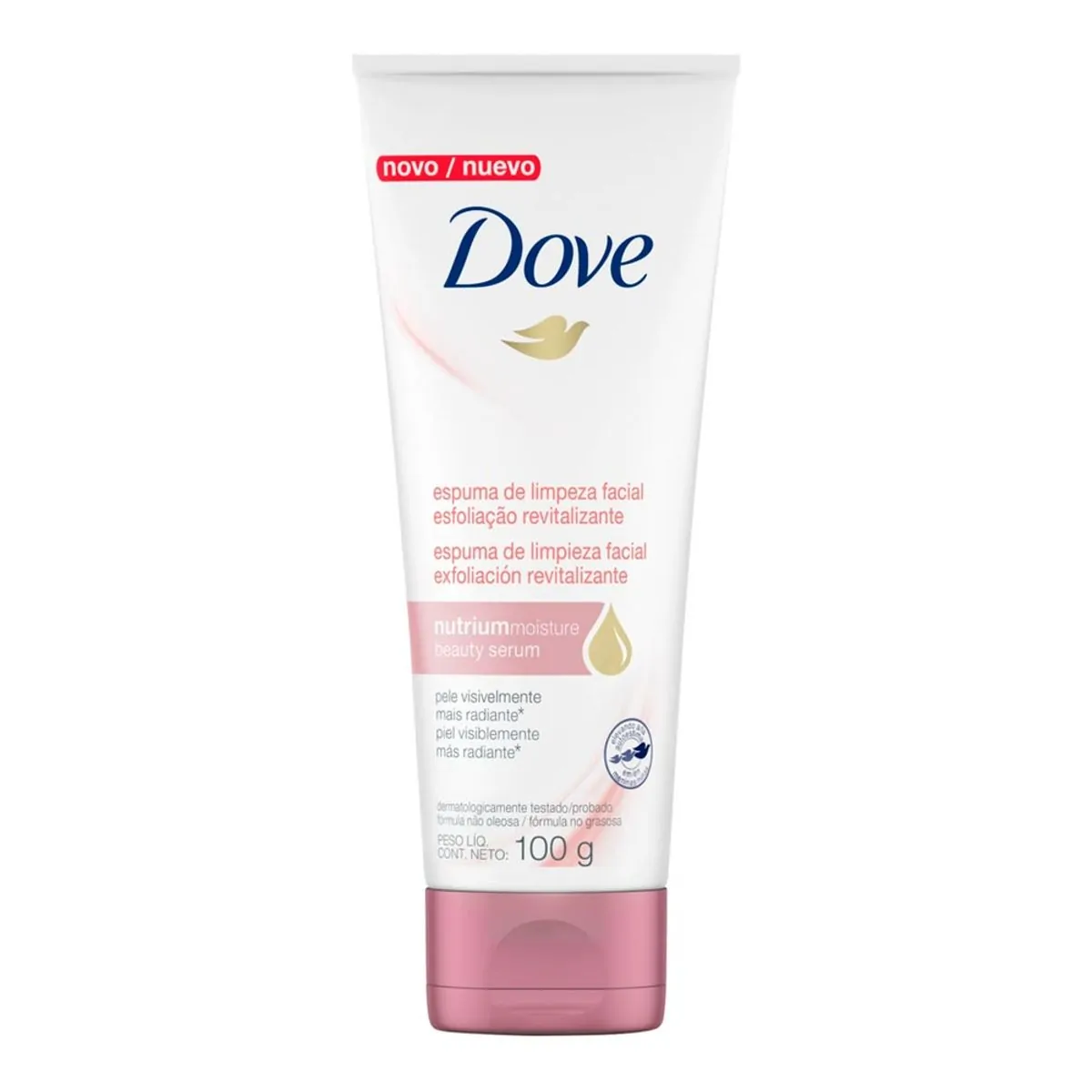 Espuma de Limpeza Facial Dove Esfoliação Revitalizante 100g
