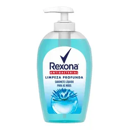 Sabonete Líquido Para as Mãos Rexona Limpeza Profunda Elimina 99% das Bactérias 250ml