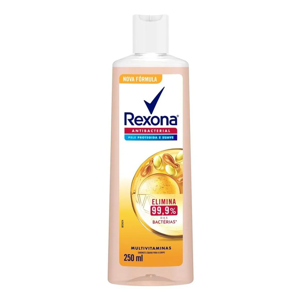 Sabonete Líquido Rexona Antibacteriano Multivitaminas 250ml