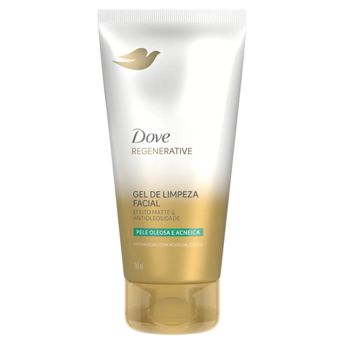 Gel de Limpeza Facial Dove Regenerative Efeito Matte & Antioleosidade 150ml