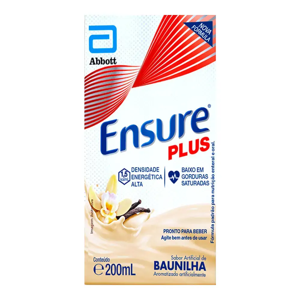 Complemento Alimentar Ensure Plus Baunilha 200ml