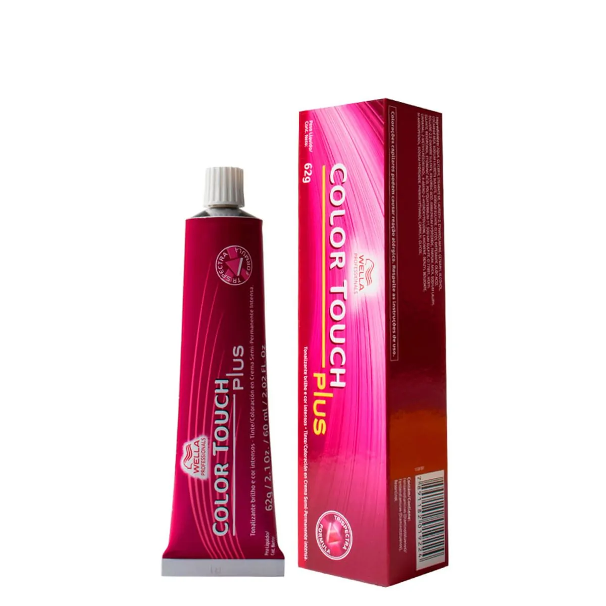 Tonalizante Wella Professionals Color Touch Plus 88/07 Louro Claro Intenso Natural Marrom 60 g