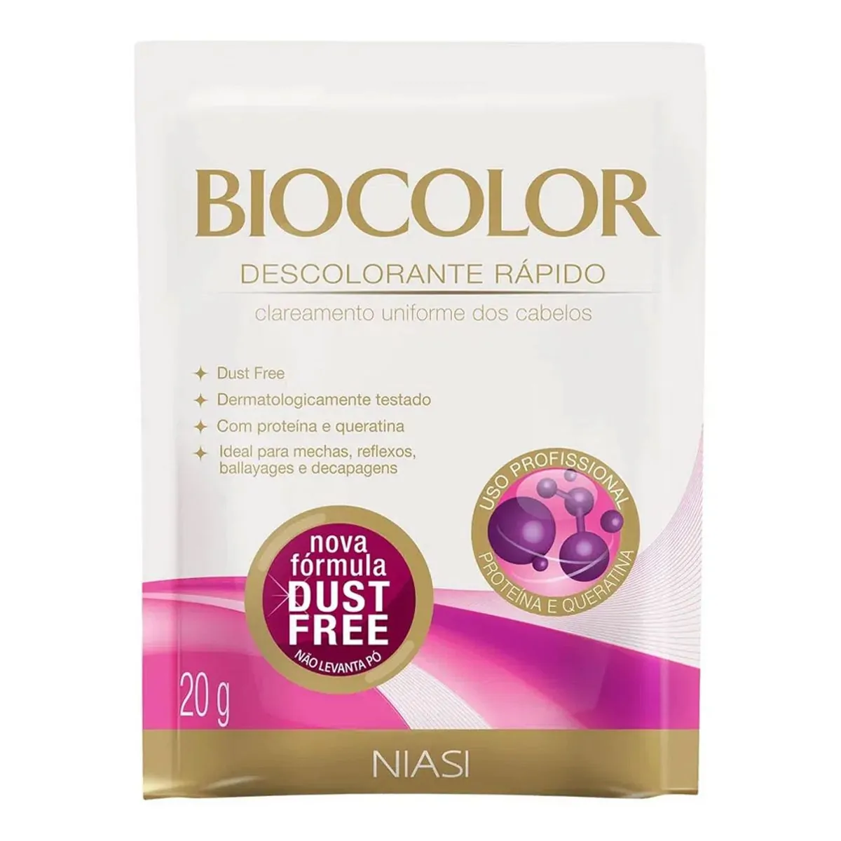 Sachê Descolorante Biocolor Proteína e Queratina 20g