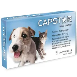 CAPSTAR 11,4mg - para Cães e Gatos até 11kg