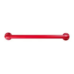 Barra de Apoio / Segurança - em PVC Vermelho - Astra - 30 cm