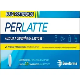 Perlatte 9.000FCC Eurofarma 10 Comprimidos